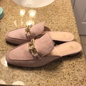 H&M Pink Mules Size 8.5